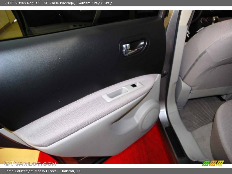 Gotham Gray / Gray 2010 Nissan Rogue S 360 Value Package