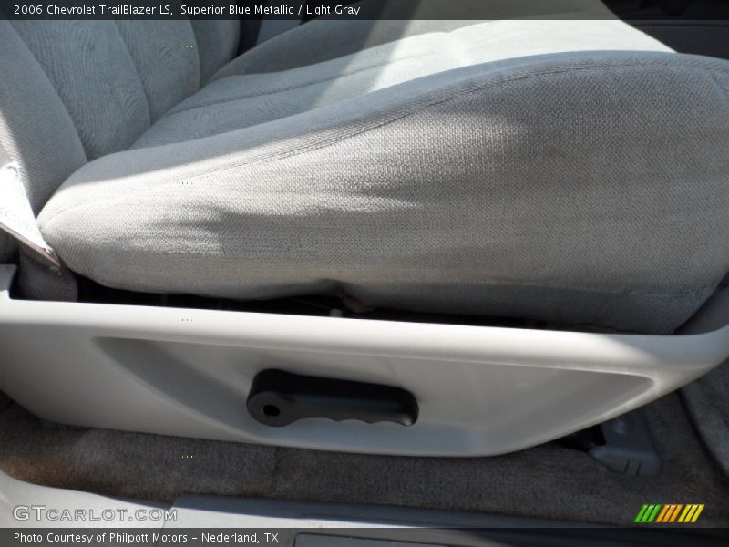 Superior Blue Metallic / Light Gray 2006 Chevrolet TrailBlazer LS