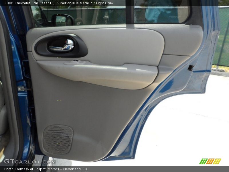 Superior Blue Metallic / Light Gray 2006 Chevrolet TrailBlazer LS
