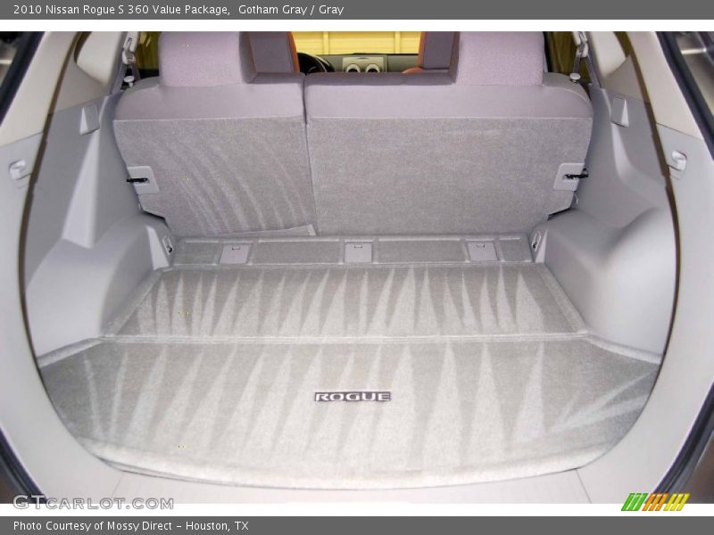 Gotham Gray / Gray 2010 Nissan Rogue S 360 Value Package