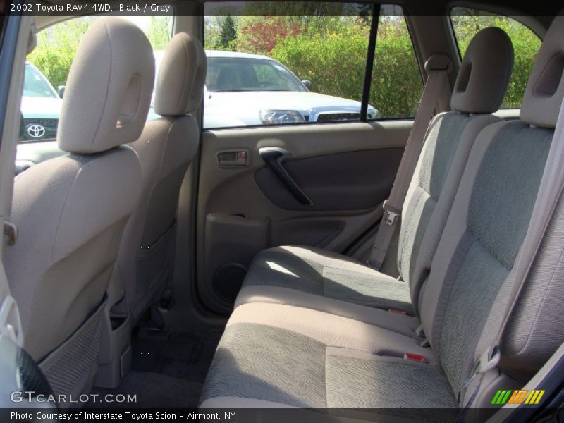Black / Gray 2002 Toyota RAV4 4WD