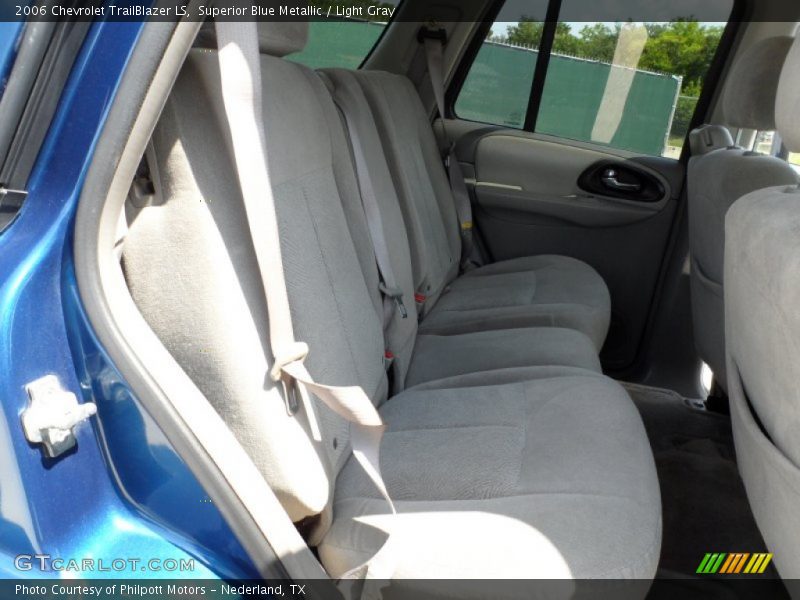 Superior Blue Metallic / Light Gray 2006 Chevrolet TrailBlazer LS