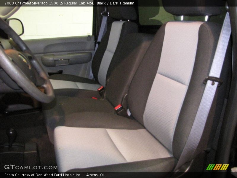 Black / Dark Titanium 2008 Chevrolet Silverado 1500 LS Regular Cab 4x4
