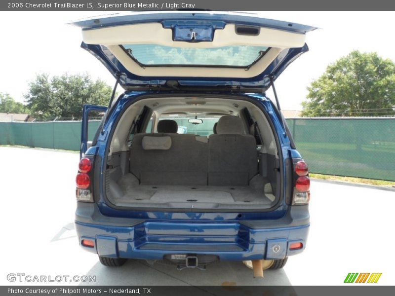 Superior Blue Metallic / Light Gray 2006 Chevrolet TrailBlazer LS