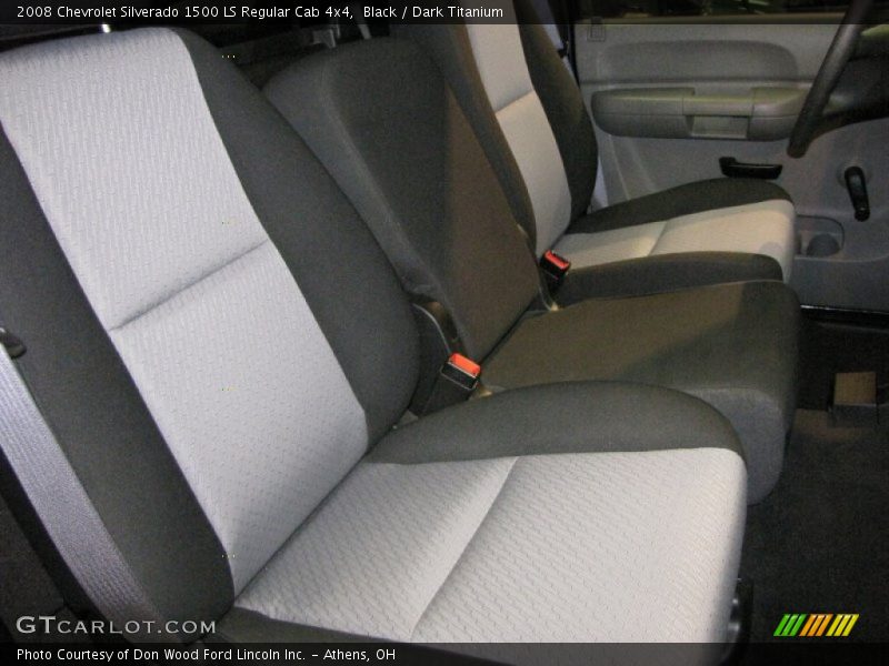 Black / Dark Titanium 2008 Chevrolet Silverado 1500 LS Regular Cab 4x4
