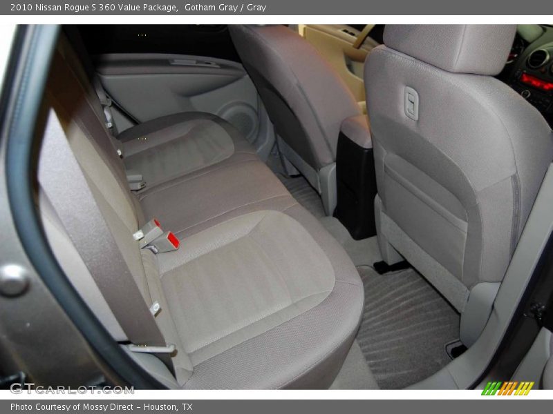 Gotham Gray / Gray 2010 Nissan Rogue S 360 Value Package