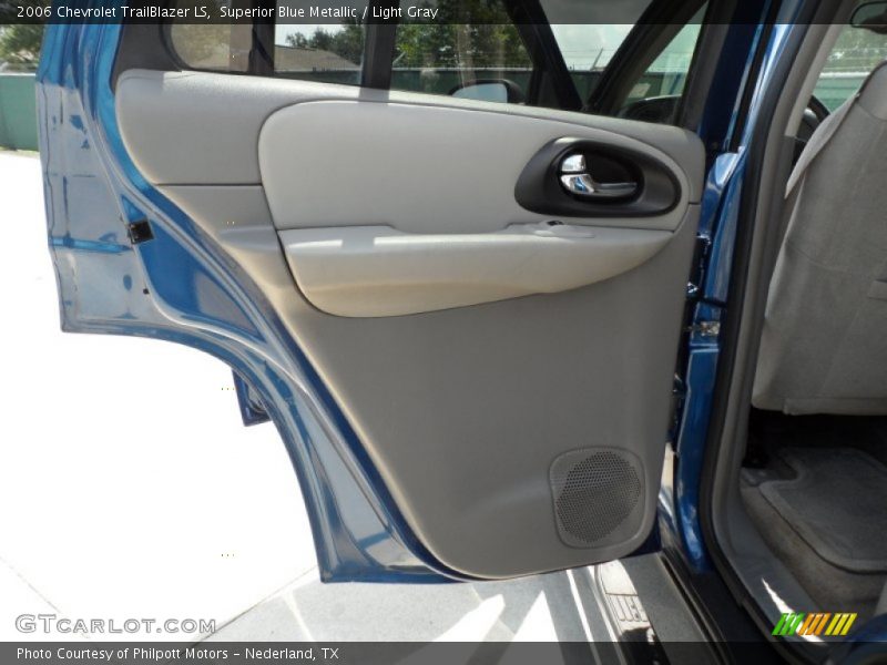 Superior Blue Metallic / Light Gray 2006 Chevrolet TrailBlazer LS