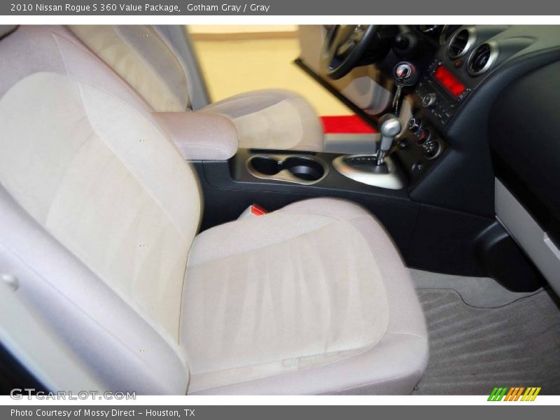 Gotham Gray / Gray 2010 Nissan Rogue S 360 Value Package
