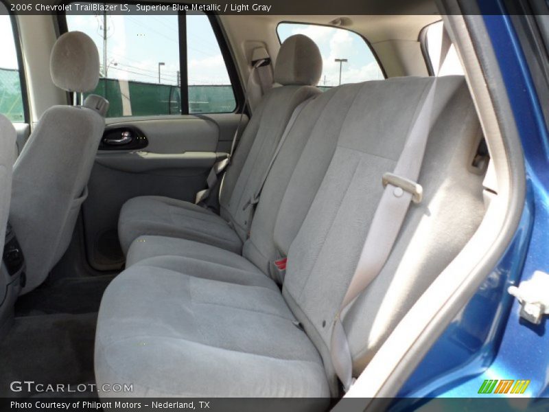Superior Blue Metallic / Light Gray 2006 Chevrolet TrailBlazer LS