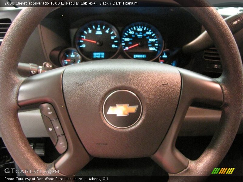 Black / Dark Titanium 2008 Chevrolet Silverado 1500 LS Regular Cab 4x4