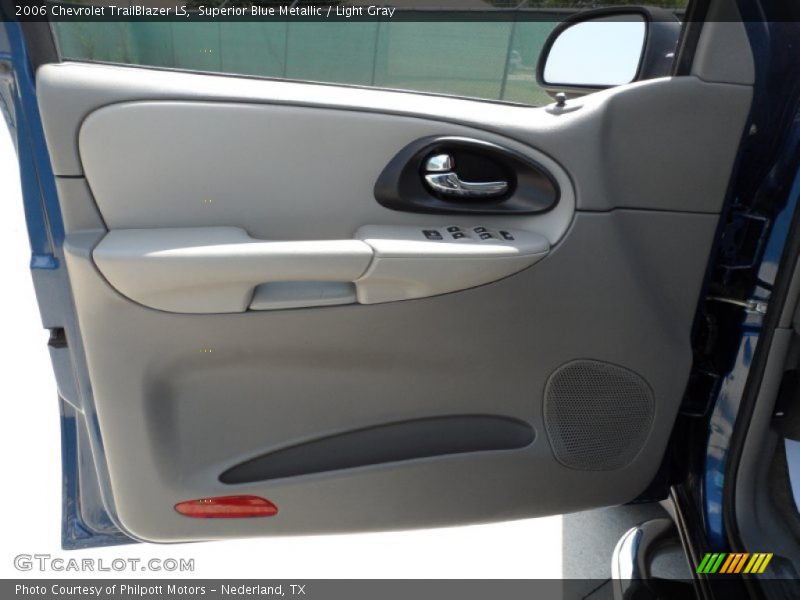 Superior Blue Metallic / Light Gray 2006 Chevrolet TrailBlazer LS