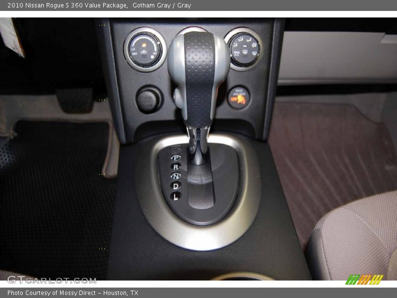 Gotham Gray / Gray 2010 Nissan Rogue S 360 Value Package