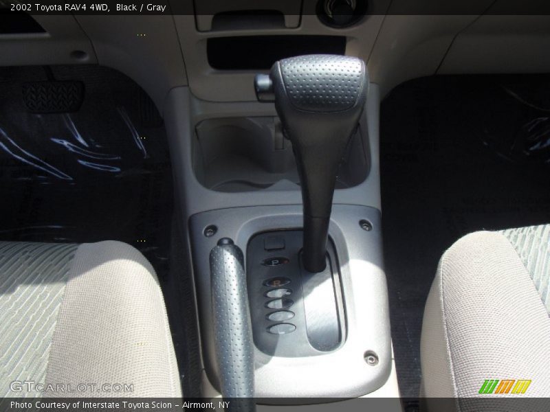 Black / Gray 2002 Toyota RAV4 4WD