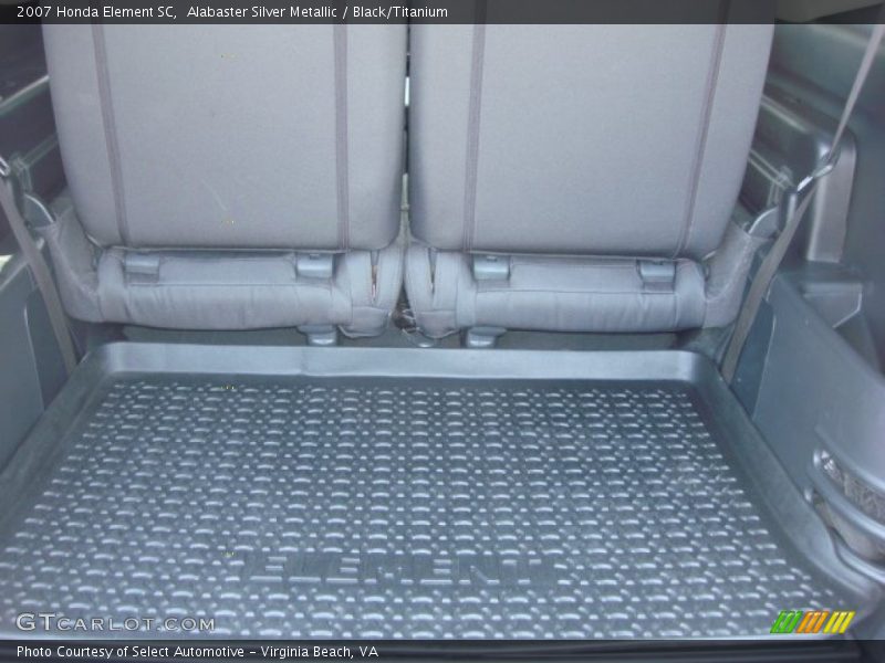 Alabaster Silver Metallic / Black/Titanium 2007 Honda Element SC