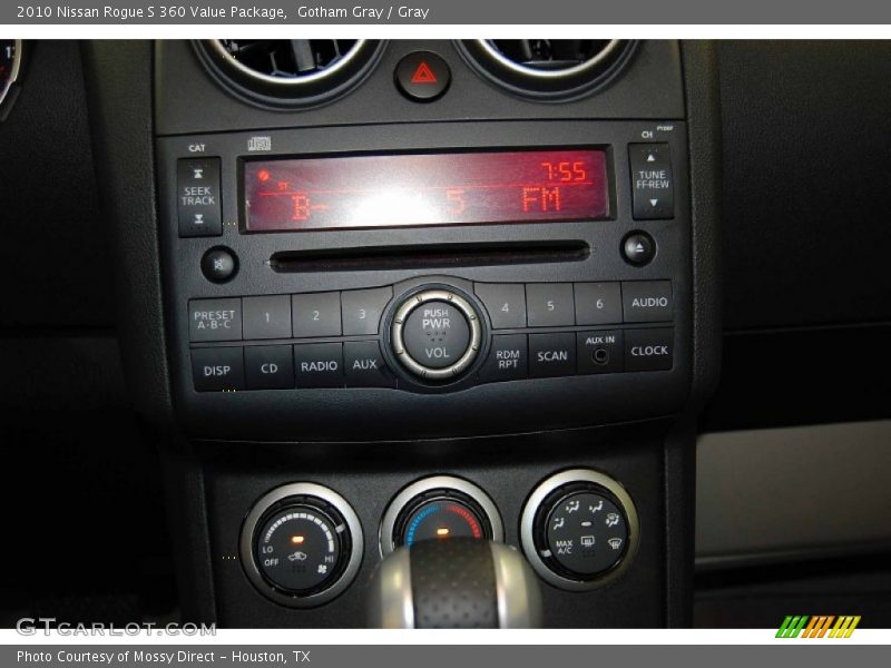 Gotham Gray / Gray 2010 Nissan Rogue S 360 Value Package