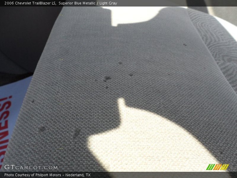Superior Blue Metallic / Light Gray 2006 Chevrolet TrailBlazer LS