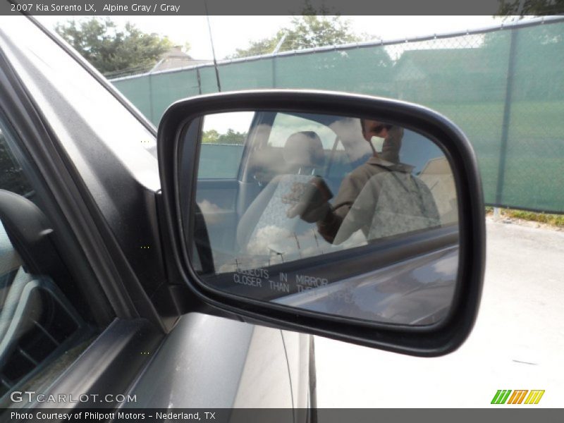Alpine Gray / Gray 2007 Kia Sorento LX