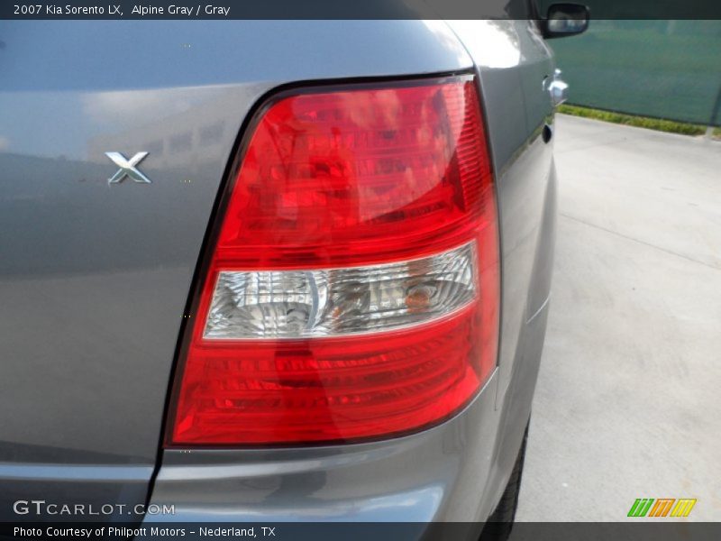 Alpine Gray / Gray 2007 Kia Sorento LX