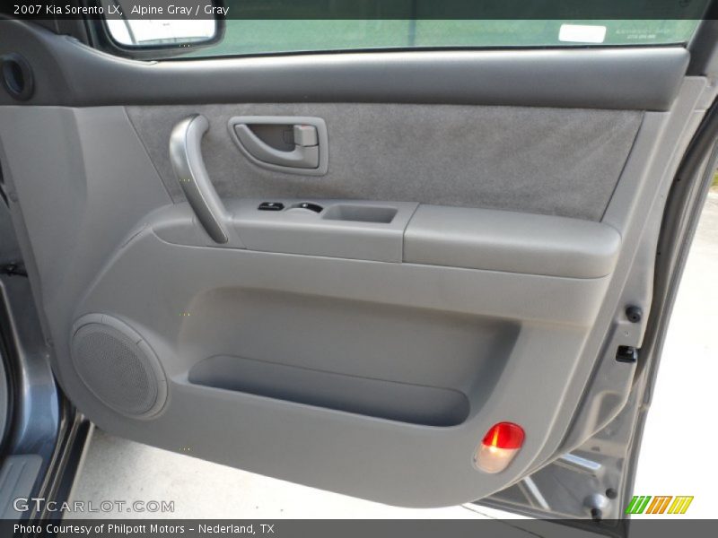 Alpine Gray / Gray 2007 Kia Sorento LX