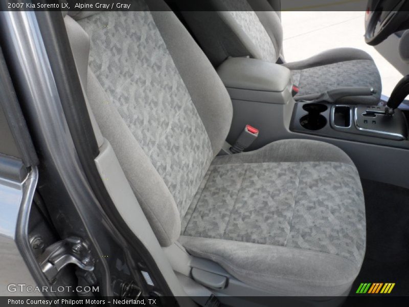 Alpine Gray / Gray 2007 Kia Sorento LX