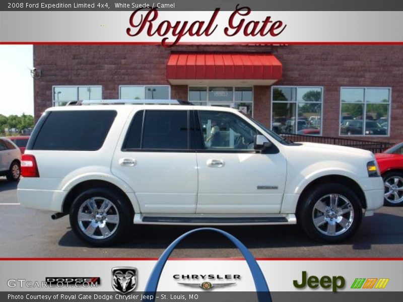 White Suede / Camel 2008 Ford Expedition Limited 4x4