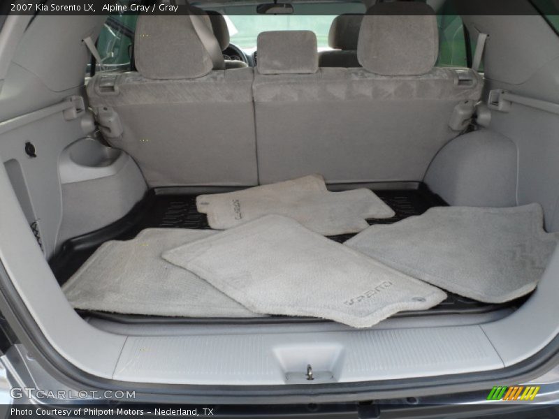 Alpine Gray / Gray 2007 Kia Sorento LX
