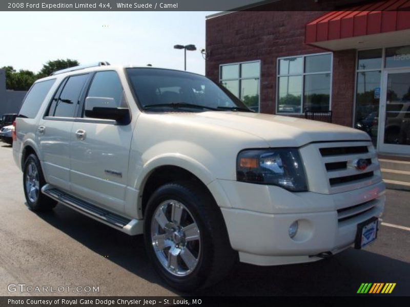 White Suede / Camel 2008 Ford Expedition Limited 4x4