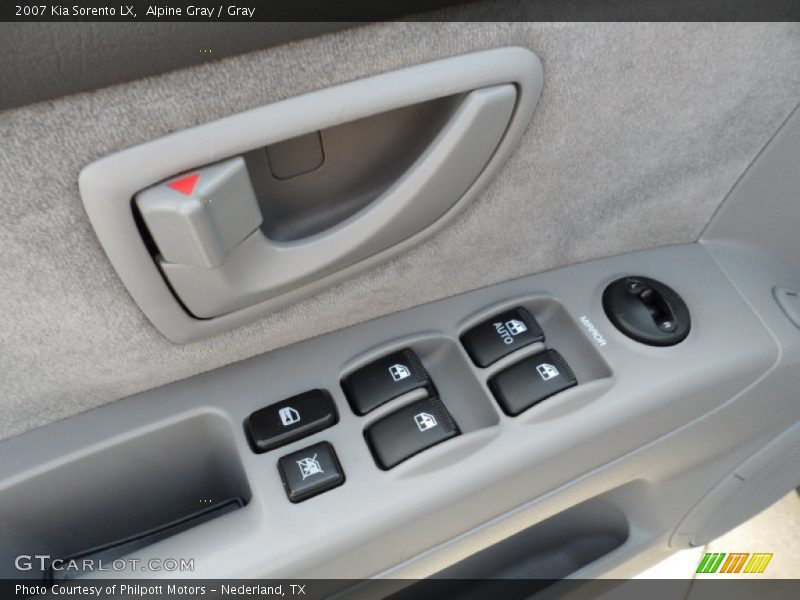 Alpine Gray / Gray 2007 Kia Sorento LX