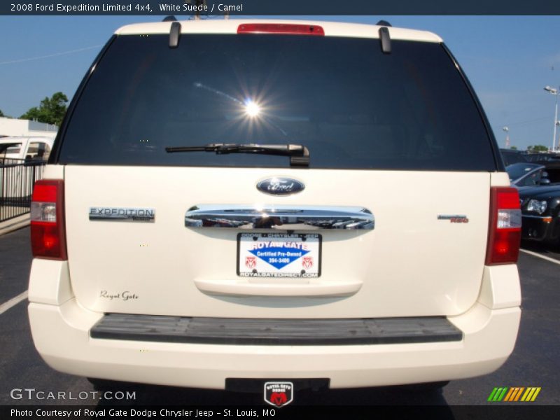 White Suede / Camel 2008 Ford Expedition Limited 4x4