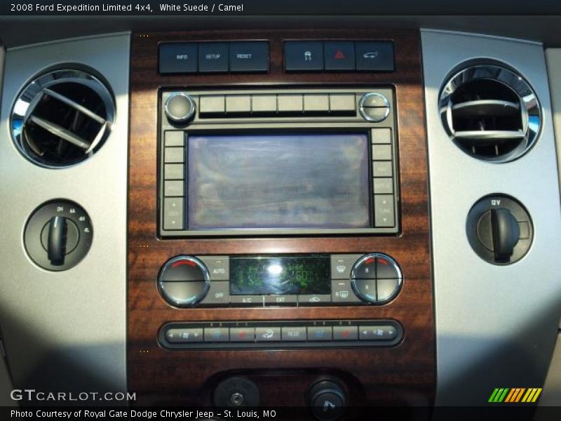 White Suede / Camel 2008 Ford Expedition Limited 4x4