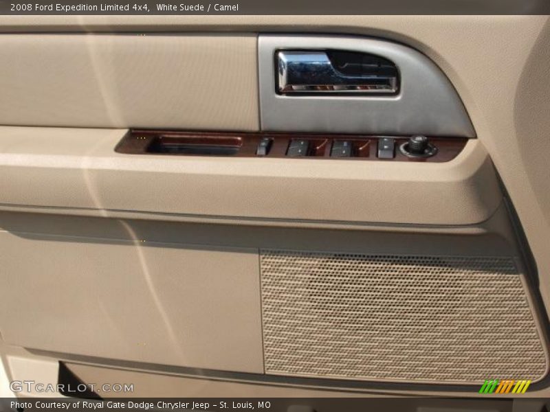 White Suede / Camel 2008 Ford Expedition Limited 4x4