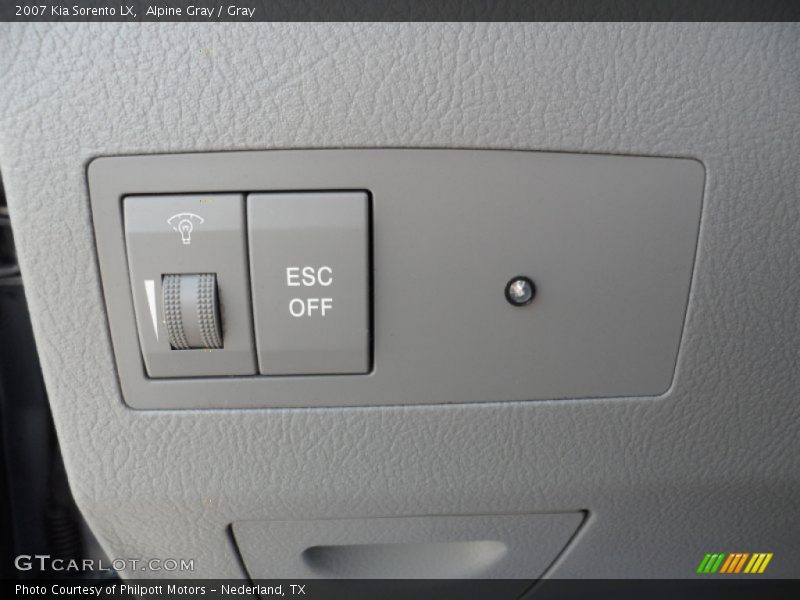 Alpine Gray / Gray 2007 Kia Sorento LX
