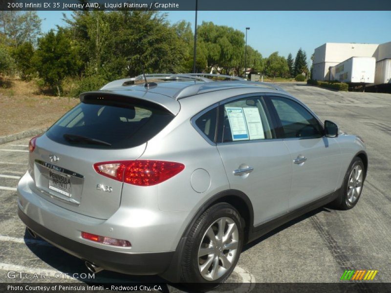 Liquid Platinum / Graphite 2008 Infiniti EX 35 Journey AWD