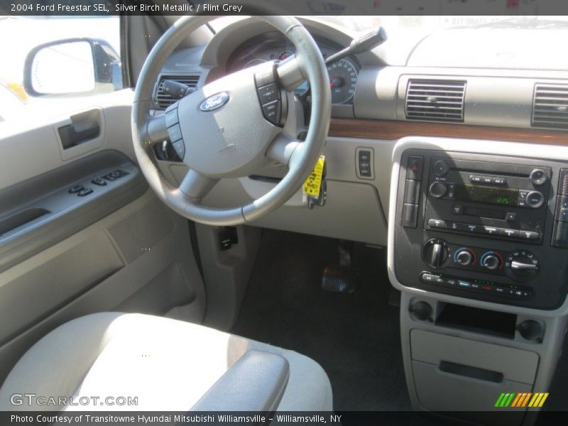 Silver Birch Metallic / Flint Grey 2004 Ford Freestar SEL