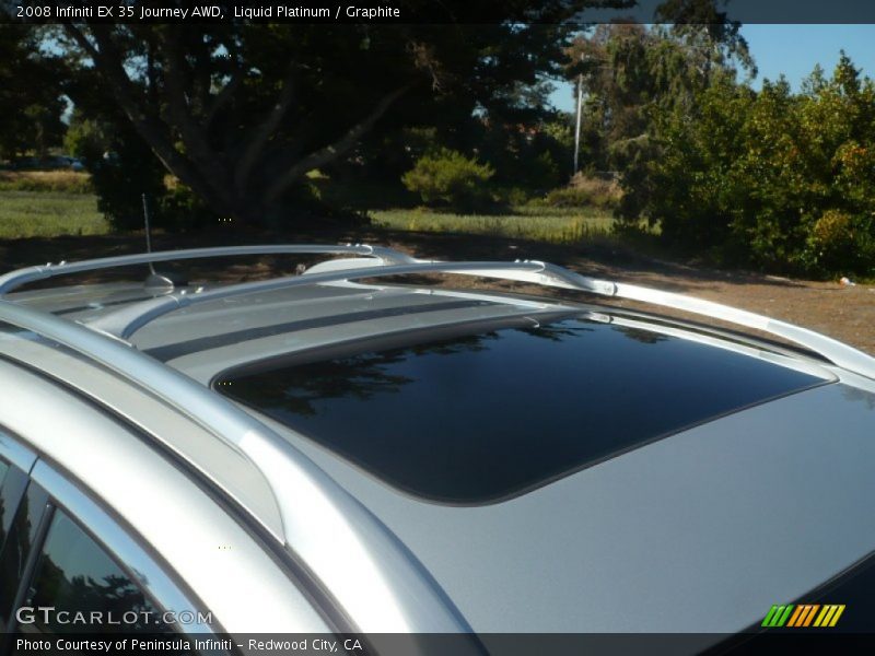 Liquid Platinum / Graphite 2008 Infiniti EX 35 Journey AWD