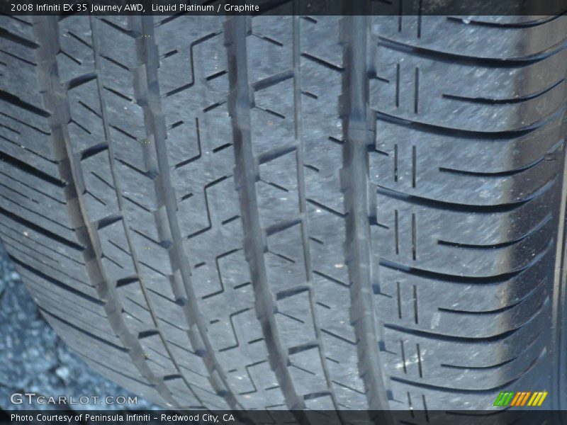 Liquid Platinum / Graphite 2008 Infiniti EX 35 Journey AWD