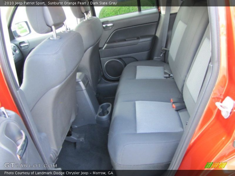 Sunburst Orange Pearl / Dark Slate Gray 2010 Jeep Patriot Sport