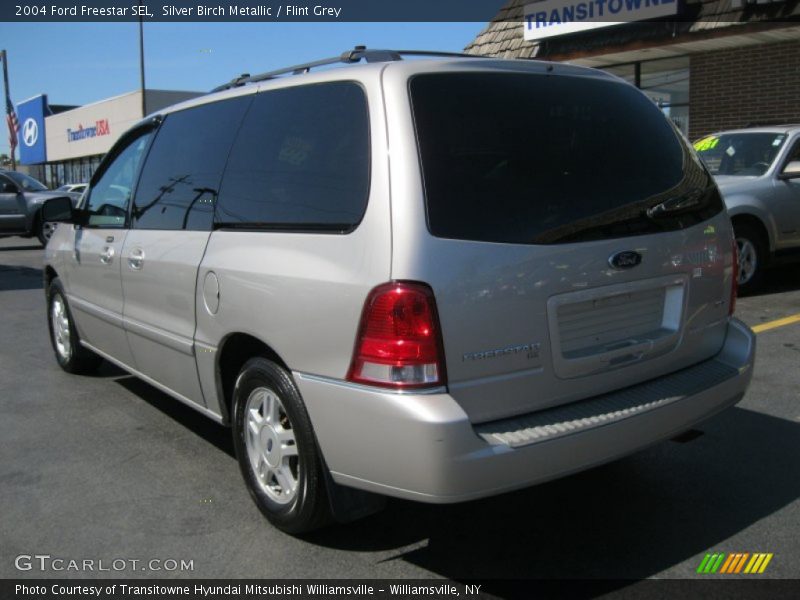 Silver Birch Metallic / Flint Grey 2004 Ford Freestar SEL