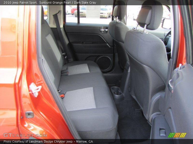 Sunburst Orange Pearl / Dark Slate Gray 2010 Jeep Patriot Sport
