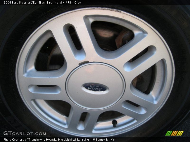 Silver Birch Metallic / Flint Grey 2004 Ford Freestar SEL