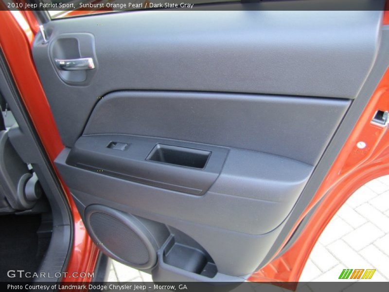 Sunburst Orange Pearl / Dark Slate Gray 2010 Jeep Patriot Sport