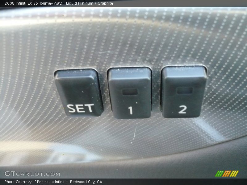 Liquid Platinum / Graphite 2008 Infiniti EX 35 Journey AWD