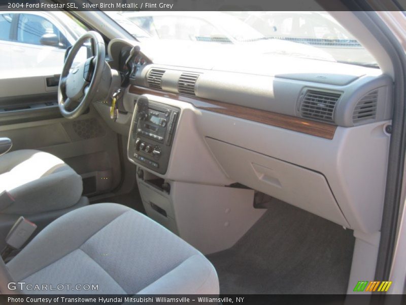 Silver Birch Metallic / Flint Grey 2004 Ford Freestar SEL