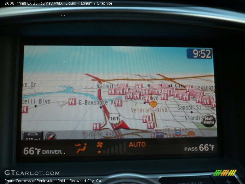 Liquid Platinum / Graphite 2008 Infiniti EX 35 Journey AWD