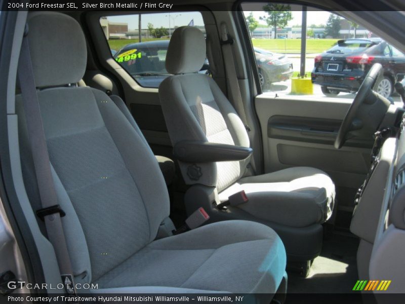 Silver Birch Metallic / Flint Grey 2004 Ford Freestar SEL