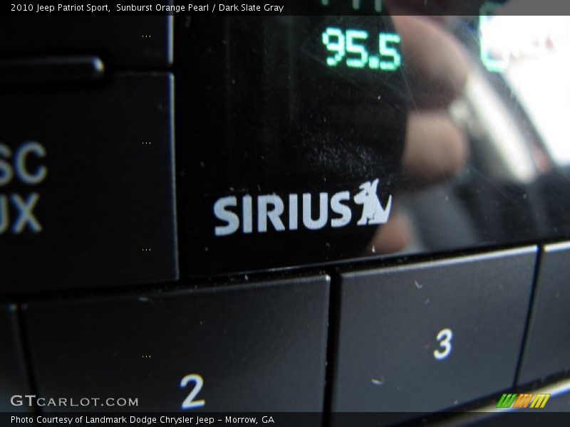 Sunburst Orange Pearl / Dark Slate Gray 2010 Jeep Patriot Sport