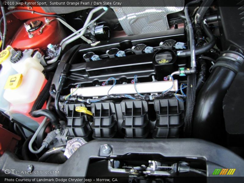 Sunburst Orange Pearl / Dark Slate Gray 2010 Jeep Patriot Sport