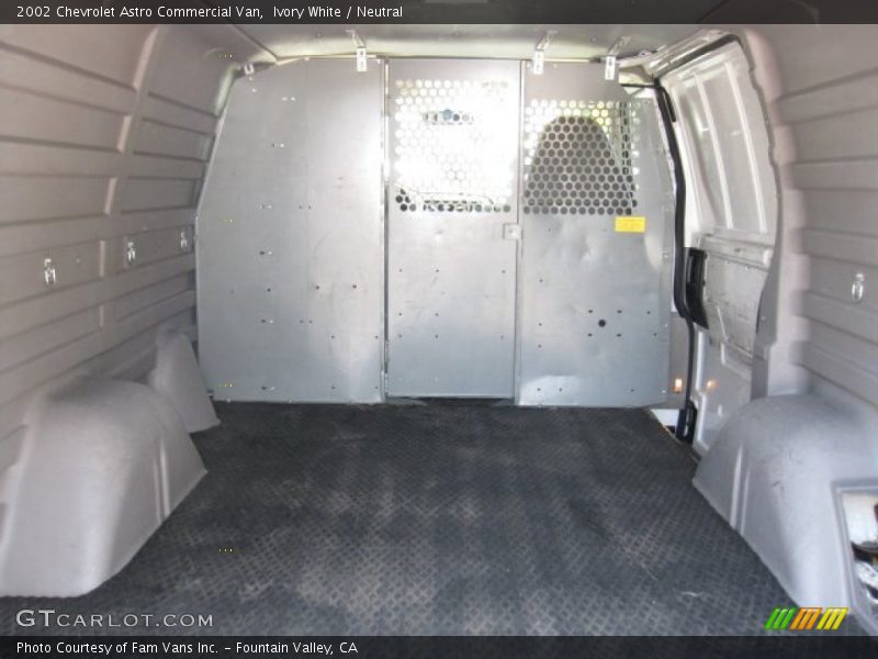 Ivory White / Neutral 2002 Chevrolet Astro Commercial Van