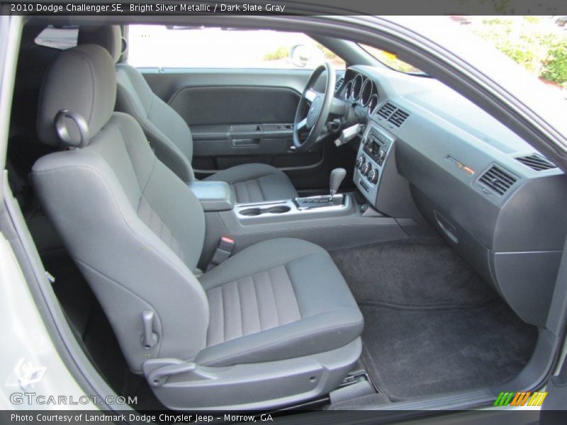 Bright Silver Metallic / Dark Slate Gray 2010 Dodge Challenger SE