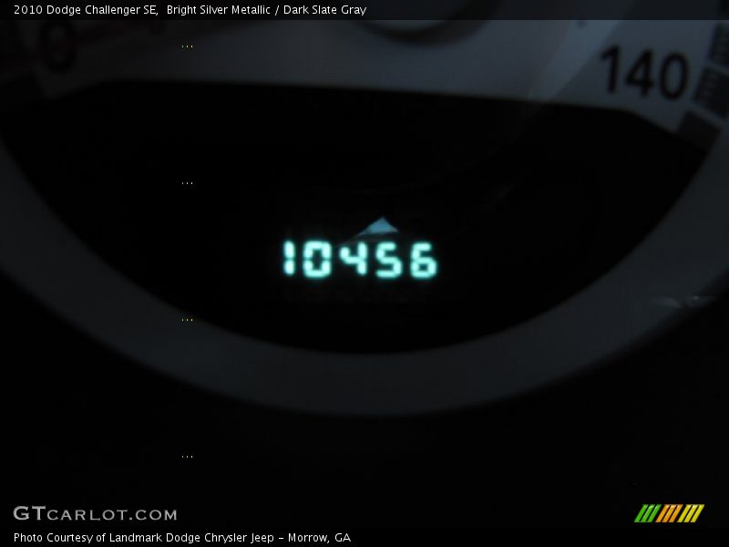 Bright Silver Metallic / Dark Slate Gray 2010 Dodge Challenger SE